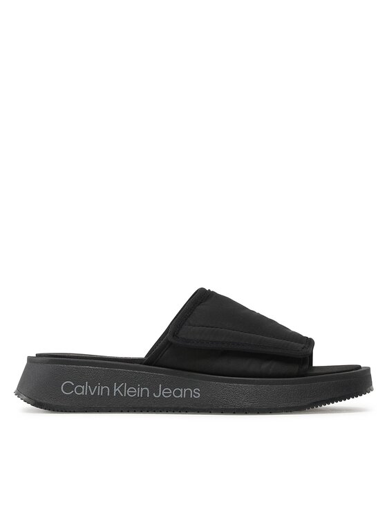 Calvin Klein Jeans Iešļūcenes Prefresato Sandal Softny YW0YW00968 Melns