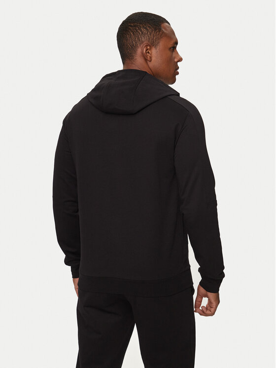 EA7 Emporio Armani EA7 Emporio Armani Суитшърт 6DPM62 PJVRZ 1200 Черен Regular Fit