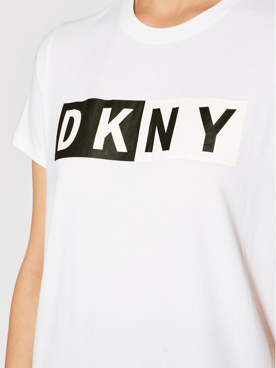 DKNY Sport DKNY Sport T-Shirt DP8T5894 Biały Regular Fit