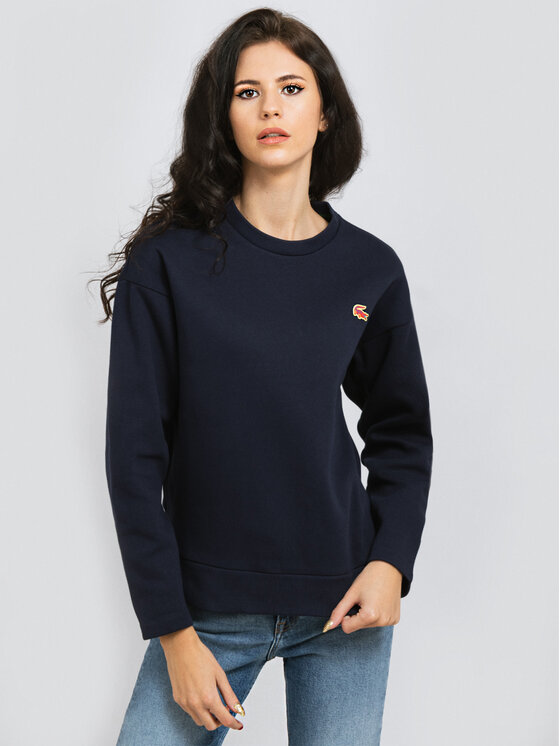 Lacoste Lacoste Bluza SF2612-166 R. 42 Granatowy Regular Fit