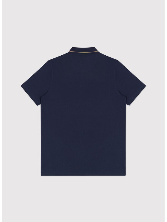 Pako Lorente Pako Lorente Polo P26WN-TX-008 Granatowy Regular Fit