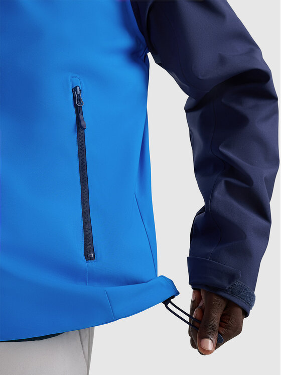 4F 4F Kurtka przejściowa MIDSHOP TEXTILE Granatowy Regular Fit