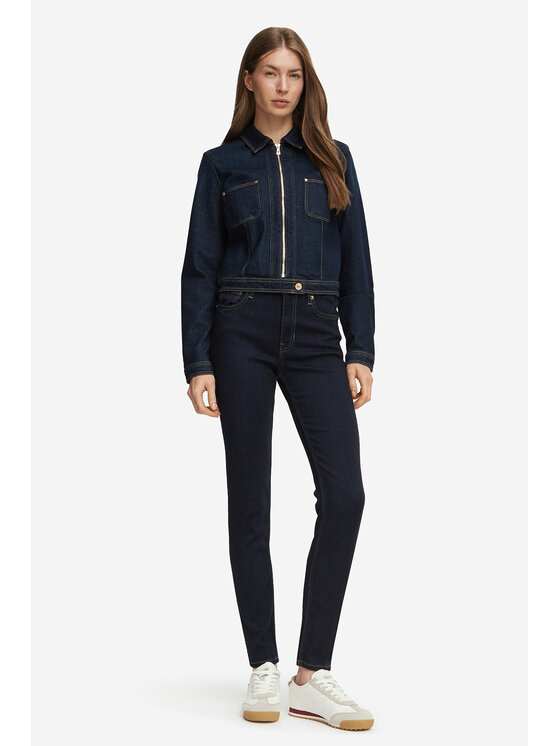 Guess Jeans Guess Jeans Jeansy W5YA92 D7041 Tmavomodrá Skinny Fit