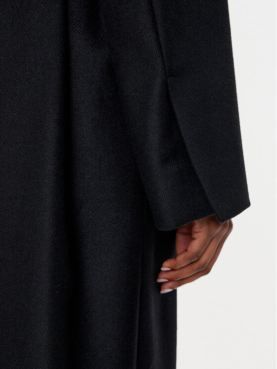 BOSS Boss Cappotto di lana Caspina 50518503 Nero Regular Fit
