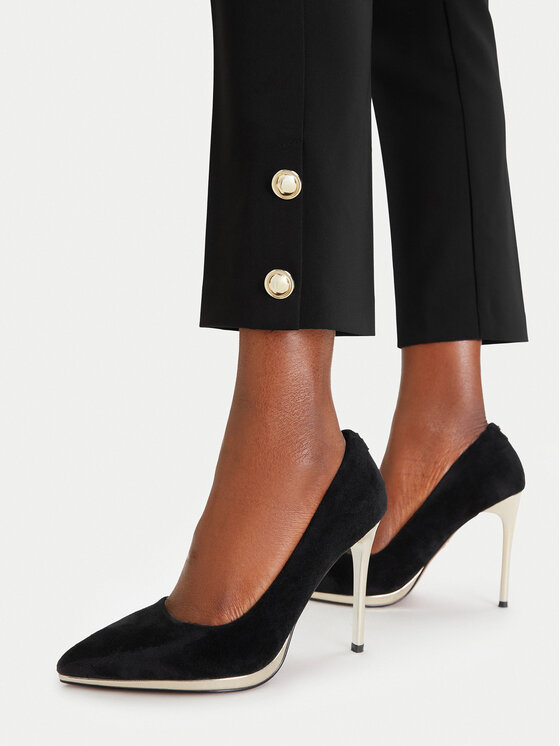 Nine West Pantofi cu toc subțire EO-CD25-218-1 Negru