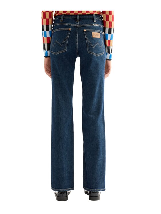 Wrangler Wrangler Jeansy 112388325 Granatowy Straight Leg