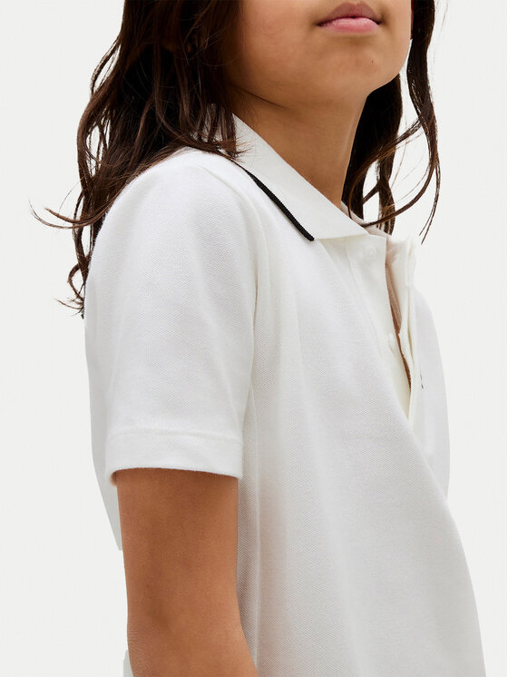 Calvin Klein Jeans Calvin Klein Jeans Polokošeľa Embro Logo IB0IB02542 D Biela Regular Fit