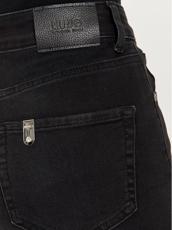 Liu Jo Liu Jo Džínsy UF4063 DS615 Čierna Straight Fit