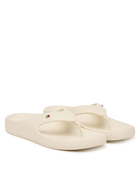 Tommy Hilfiger Tommy Hilfiger Čības uz pirksta FW0FW09200 Écru