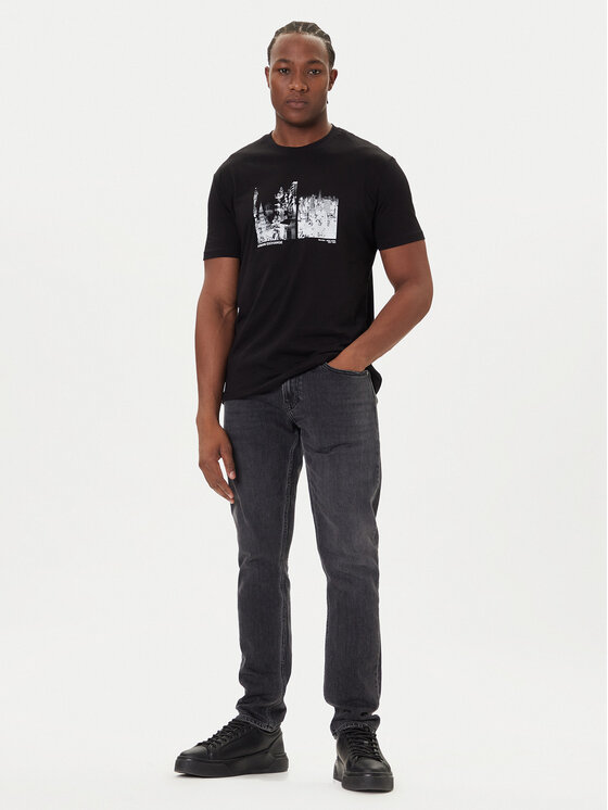 Armani Exchange Armani Exchange Tričko XM001461 AF10358 MC305 Čierna Regular Fit