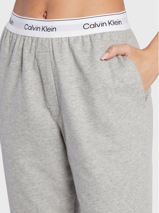 Calvin Klein Underwear Calvin Klein Underwear Donji dio trenerke 000QS6872E Siva Regular Fit