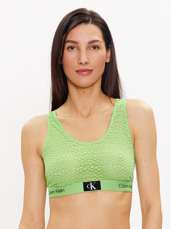 Calvin Klein Underwear Сутиен-топ 000QF7234E Зелен | Modivo.bg