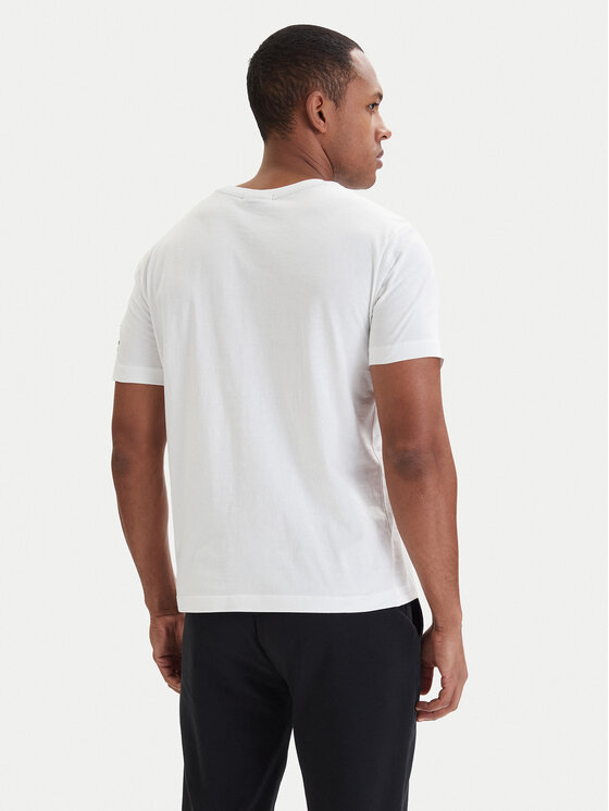 Aeronautica Militare Aeronautica Militare Tričko 261TS2541UJ00727 Biela Regular Fit
