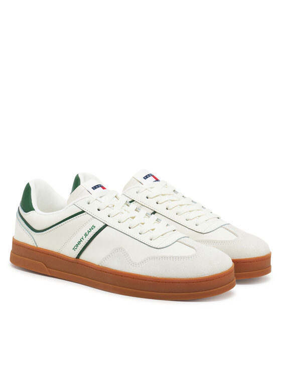Tommy Jeans Tommy Jeans Superge The Greenwich Leather EM0EM01571 Écru