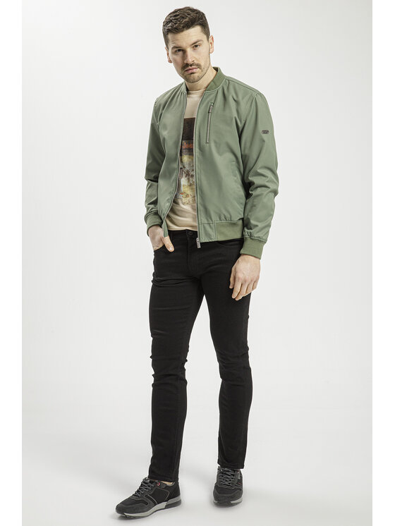 Cross Jeans Cross Jeans Jeansy E 169-069 Czarny Tapered Leg