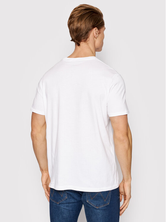Wrangler Wrangler Komplet t-shirtów Crew Neck W7BADHX45 112146280 Kolorowy Regular Fit