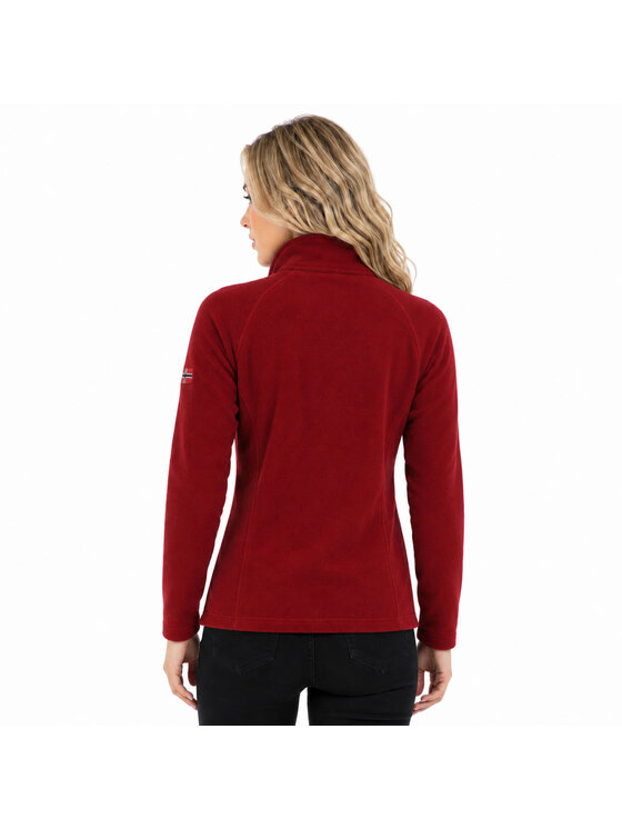 Geographical Norway Geographical Norway Polar WA1716F/GN-BURGUNDY Bordowy Reglan Fit
