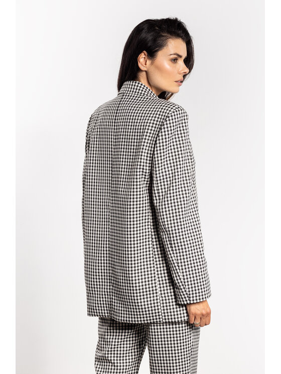 Awama Awama Giacca da abito A749 Bianco Basic Fit