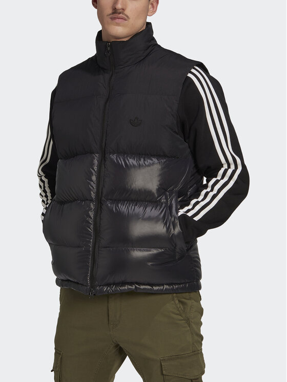adidas adidas Prsluk Down Regen Puffer Vest HL9185 Crna Regular Fit