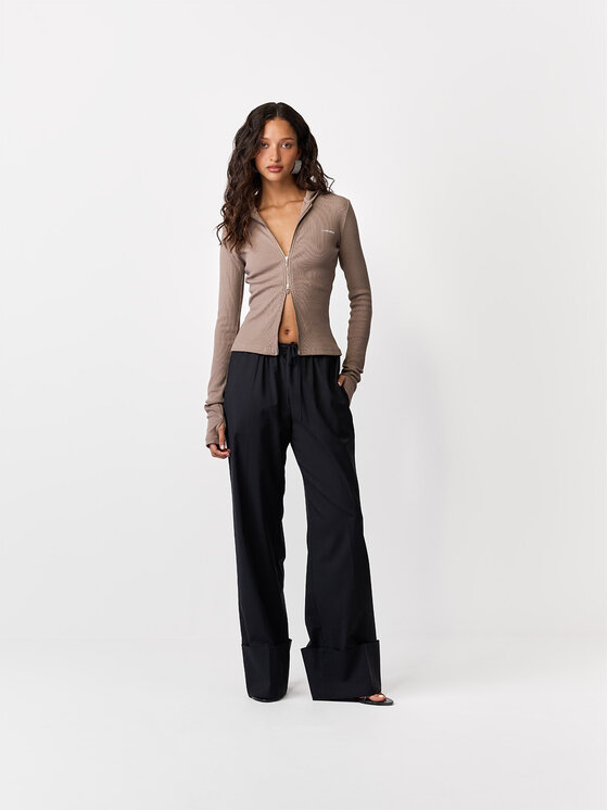 La Mania La Mania Felpa MANDY Beige Basic Fit
