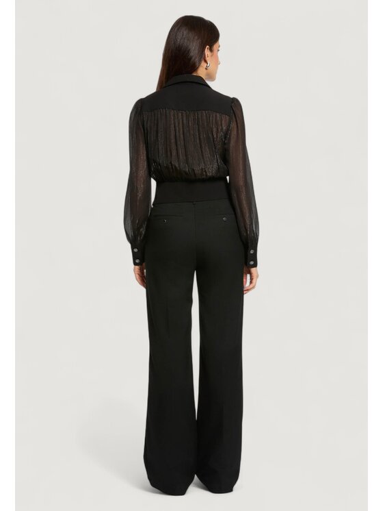 Morgan De Toi Morgan De Toi Blusa 252-OPLAM Nero Classic Fit