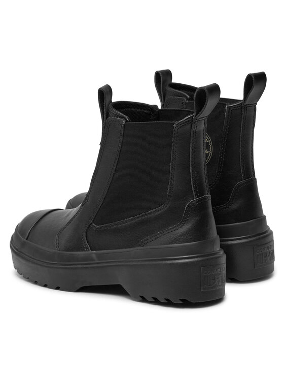 Converse Converse Chelsea Chuck Taylor All Star Lugged Leather Chelsea Boot A08453C Nero