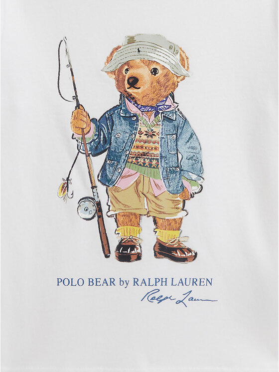 Polo Ralph Lauren Polo Ralph Lauren T-shirt 322B18890003 Bijela Regular Fit