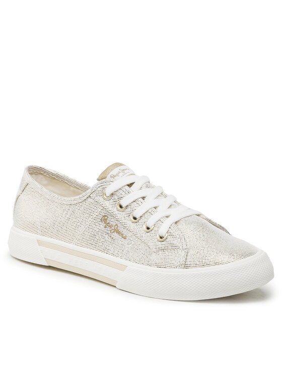 Pepe Jeans Pepe Jeans Πάνινα παπούτσια Brady Party W PLS31439 Χρυσό