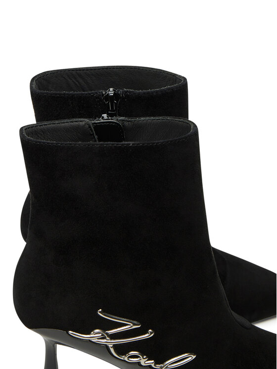KARL LAGERFELD KARL LAGERFELD Botki KL32744 Czarny