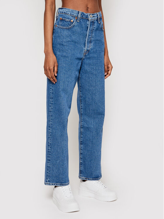 Levi's® Levi's® Teksad Ribcage Straight Ankle 72693-0011 Sinine Straight Fit