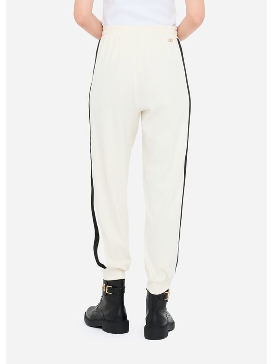 Liu Jo Liu Jo Pantaloni di tessuto TF5010J452303N76 Bianco Regular Fit