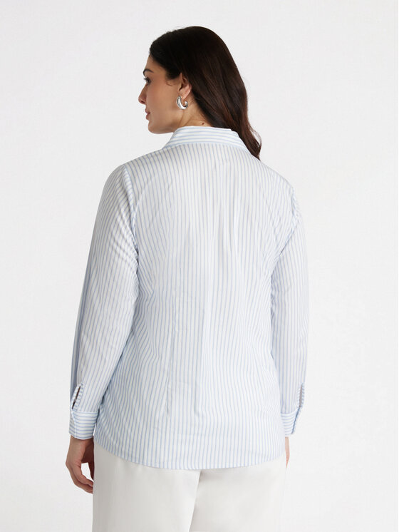 Fiorella Rubino Fiorella Rubino Koszula 5113T001354N0S1 Turkusowy Regular Fit