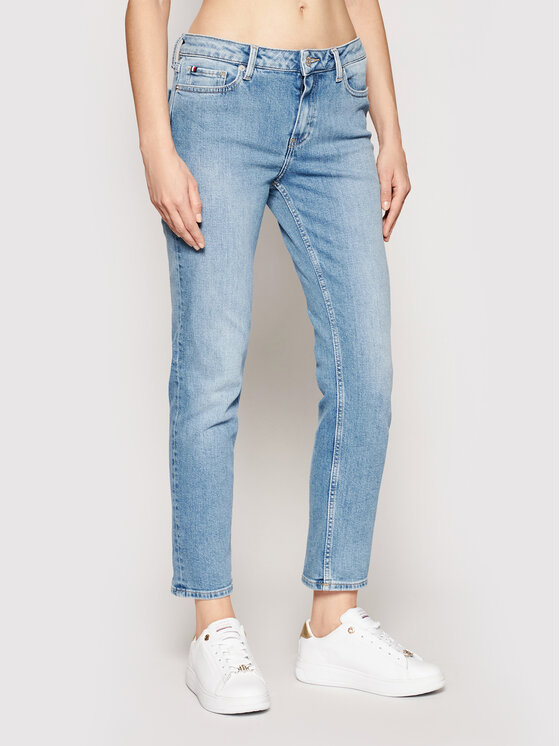 Tommy Hilfiger Tommy Hilfiger Дънки Rome WW0WW30211 Син Straight Leg