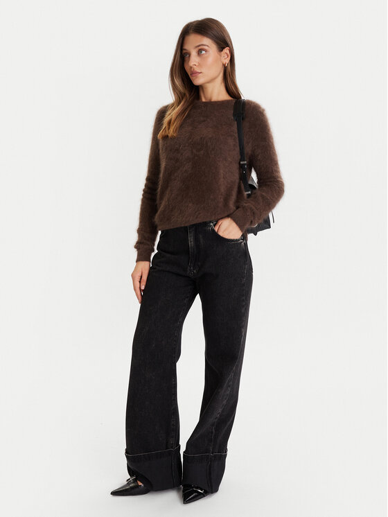 ViCOLO ViCOLO Πουλόβερ 22066F Καφέ Regular Fit