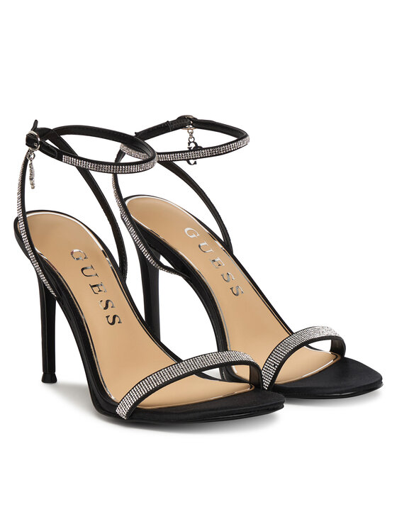 Guess Guess Босоніжки FLJCHR SAT03 Чорний