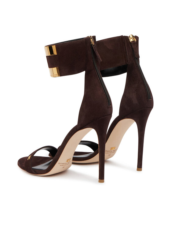 Elisabetta Franchi Elisabetta Franchi Sandały SA-91L-62E2-V600 Brązowy ciemny