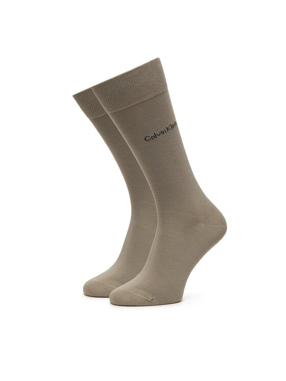 Calvin Klein Calvin Klein Pikad sokid 701241259 Beež