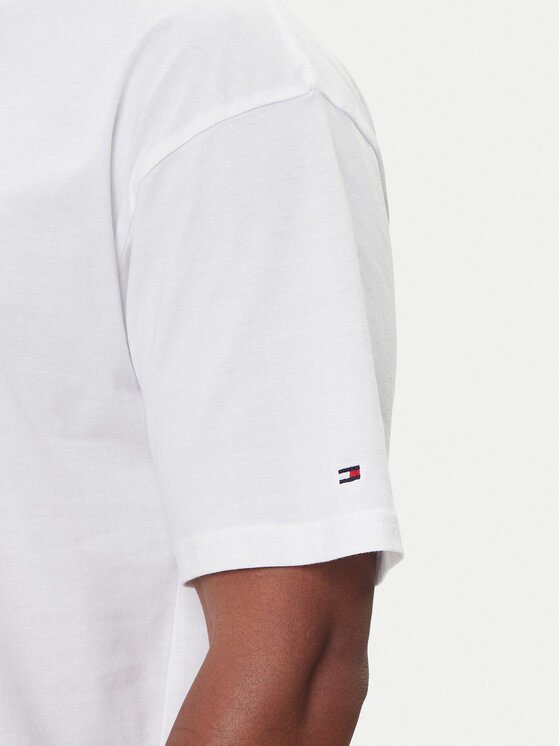 Tommy Hilfiger Tommy Hilfiger Póló UM0UM03685 Fehér Regular Fit