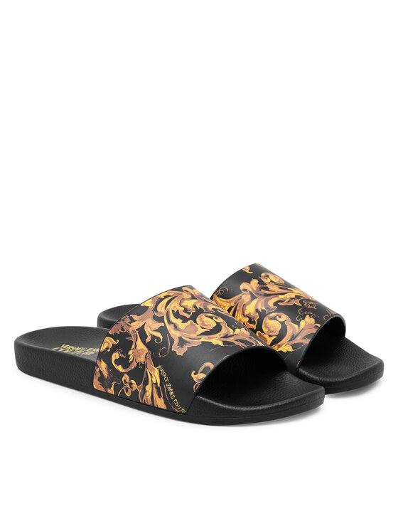 Versace Jeans Couture Versace Jeans Couture Klapki 79YA3SQ4 ZS365 G89 Czarny