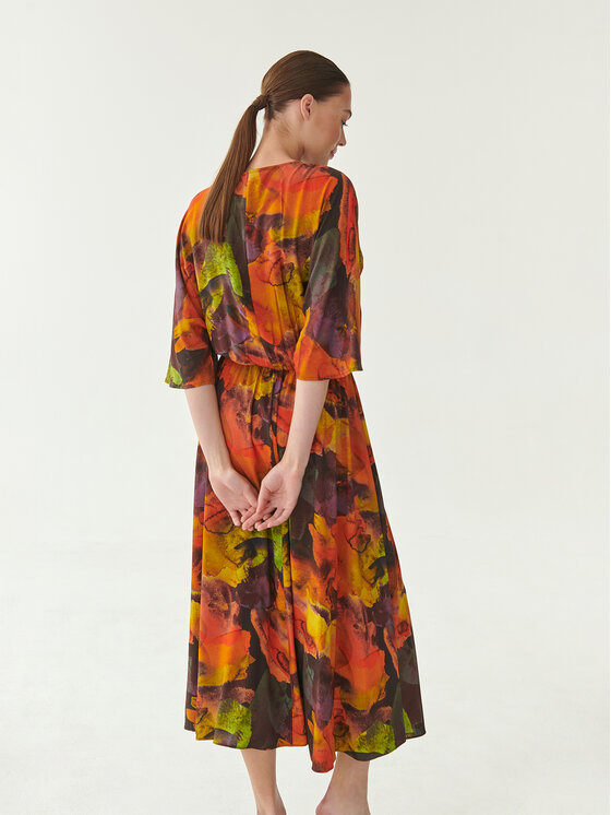 Tatuum Tatuum Ежедневна рокля Pezani T2217.194B Цветен Regular Fit