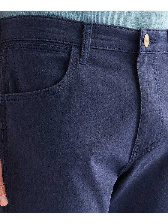 Wrangler Wrangler Pantaloni di tessuto 112378468 Blu Regular Fit