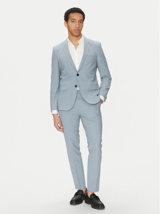 HUGO HUGO Costum Arti/Hesten232X 50530108 Albastru Extra Slim Fit