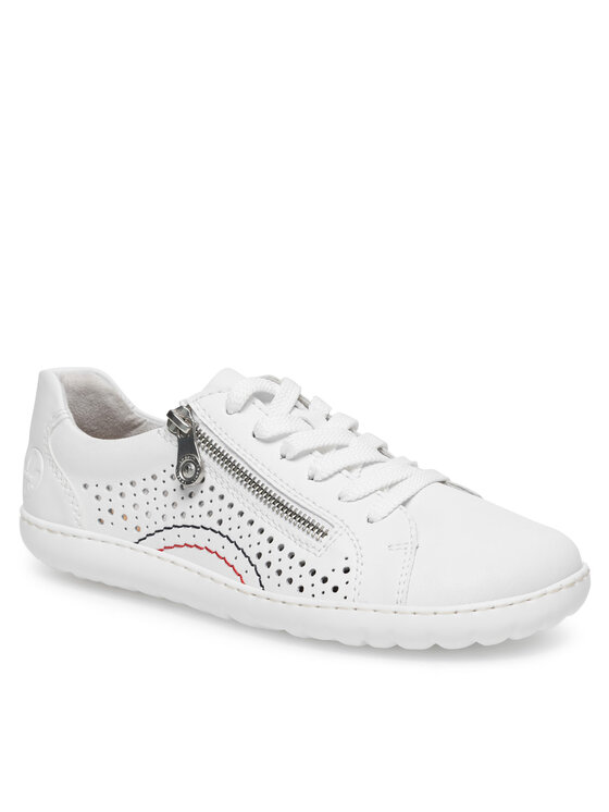 Rieker Rieker Sneakersy 52824-80 Biały