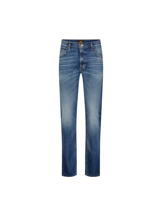 Lee Lee Jeansy LUKE Niebieski Slim Fit