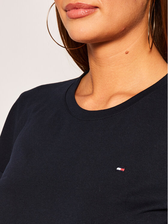 Tommy Hilfiger Tommy Hilfiger Kasdieninė suknelė Angela WW0WW27812 Tamsiai mėlyna Regular Fit