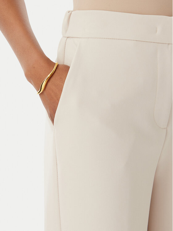 Maryley Maryley Stoffhose 26EB598/43LA Beige Regular Fit