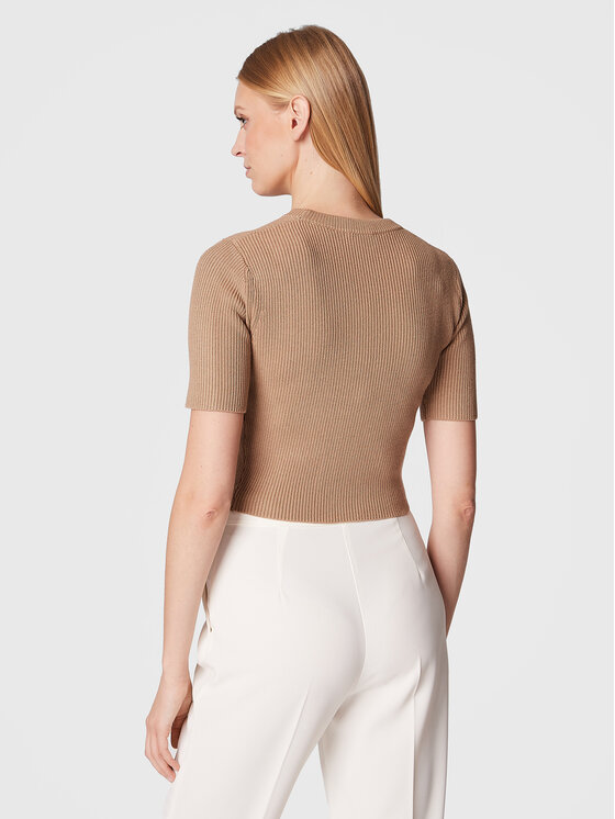 Maglione MK-48S-26E2-V280 Beige Slim Fit