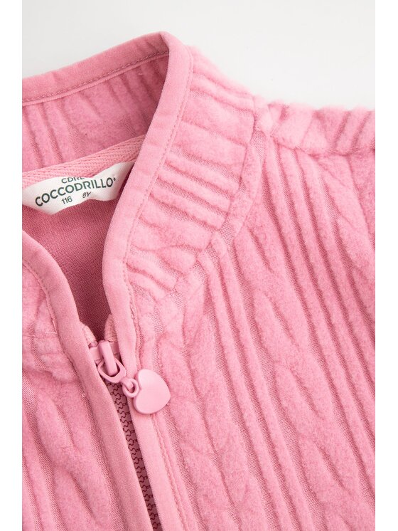 Coccodrillo Coccodrillo Bluza ZC6132201WGK-007 Różowy Regular Fit