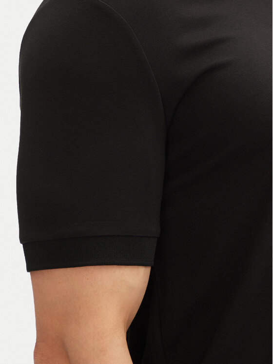 EA7 Emporio Armani EA7 Emporio Armani Тениска с яка и копчета 7M000300 AF13739 UC001 Черен Slim Fit