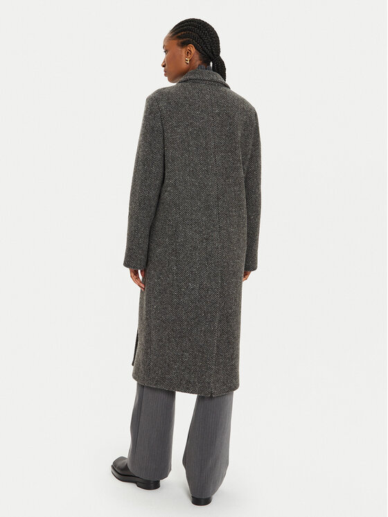 Weekend Max Mara Weekend Max Mara Cappotto di lana Corinto 2425016042 Grigio Regular Fit